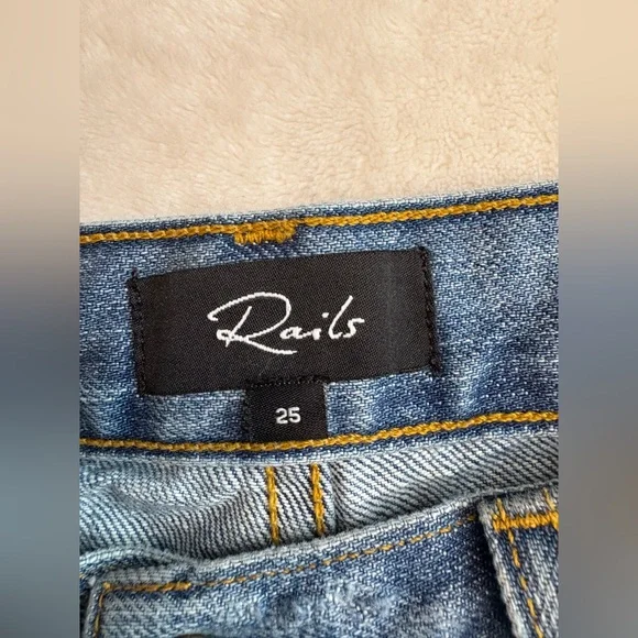 Rails Blue Jean Shorts - Size 25 - Picture 13 of 14